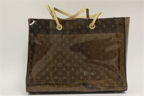 louis vuitton dust bag blue letters|louis vuitton plastic tote bag.